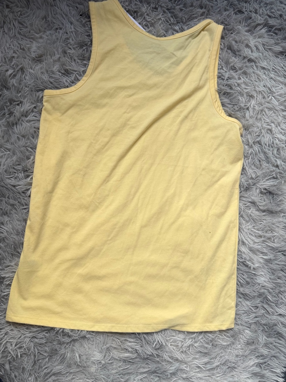 Goodfellow & Co Yellow Scoop Neck Tank
